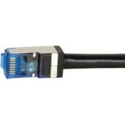 LogiLink CQ7023S netwerkkabel Zwart 0,5 m Cat6a S/FTP (S-STP)