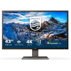 Philips P-Line 439P1/00 43" 4K Ultra HD USB-C 100W VA monitor