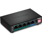 Trendnet-TPE-TG51G-netwerk-Gigabit-Ethernet-10-100-1000-Power-over-Ethernet-PoE-Zwart-netwerk-switch