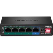 Trendnet-TPE-TG51G-netwerk-Gigabit-Ethernet-10-100-1000-Power-over-Ethernet-PoE-Zwart-netwerk-switch