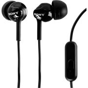 Sony MDR-EX110APB In-ear Bedraad Zwart 3.5mm