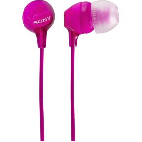 Sony MDR-EX15LPPI In-ear Bedraad Roze 3.5mm