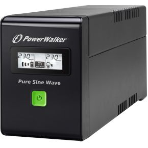 PowerWalker VI 800 SW FR Line-interactive 800 VA 480 W 2 AC-uitgang(en)