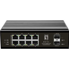 LevelOne IGP-1031 netwerk- Gigabit Ethernet (10/100/1000) Power over Ethernet (PoE) Zwart netwerk switch