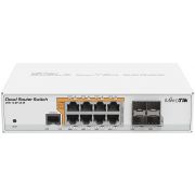 Mikrotik-CRS112-8P-4S-IN-netwerk-Gigabit-Ethernet-10-100-1000-Power-over-Ethernet-PoE-Wit-netwerk-switch
