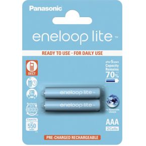 1X2 Panasonic Eneloop Lite Micro Aaa 550 Mah eneloop kopen in de aanbieding