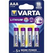1x4-Varta-Lithium-Micro-AAA-LR-03