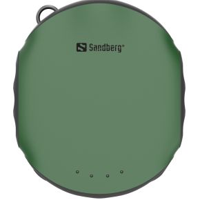 Sandberg Survivor 10000 powerbank Lithium-Polymeer (LiPo) 10000 mAh Groen, Grijs