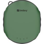 Sandberg-Survivor-10000-powerbank-Lithium-Polymeer-LiPo-10000-mAh-Groen-Grijs