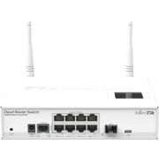 Mikrotik CRS109-8G-1S-2HnD-IN L3 Gigabit Ethernet (10/100/1000) Power over Ethernet (PoE) Wit netwerk switch