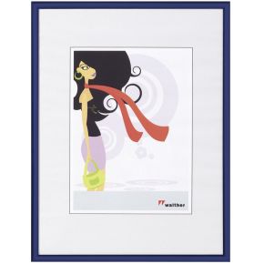 Walther New Lifestyle 21X297 Kunststof Blauw Din A4 Kv130L walther kopen in de aanbieding