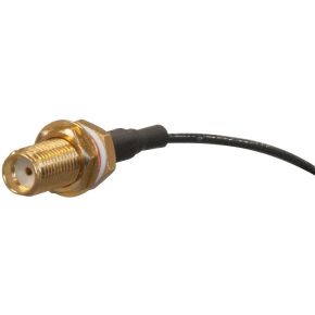 Mikrotik ACSMAUFL coax-kabel SMA Zwart