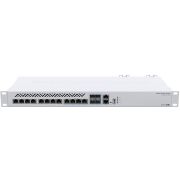 Mikrotik CRS312-4C+8XG-RM netwerk- L3 10G Ethernet (100/1000/10000) 1U Wit netwerk switch