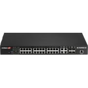 Edimax GS-5424PLC V2 netwerk- Gigabit Ethernet (10/100/1000) Power over Ethernet (PoE) 1U Zwar netwerk switch