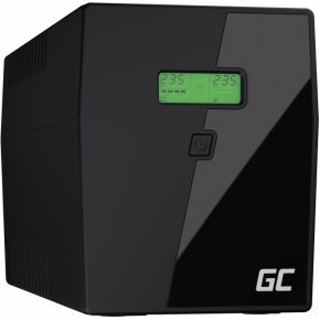 Green Cell UPS09 UPS Line-interactive 3000 VA 1400 W 5 AC-uitgang(en)