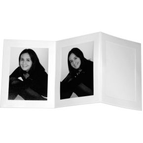 1X125 Daiber Passepartout 13X18 Chromolux Wit daiber kopen in de aanbieding