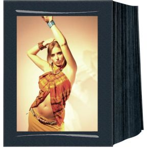 1X125 Daiber Passepartout 13X18 Linnen Zwart daiber kopen in de aanbieding