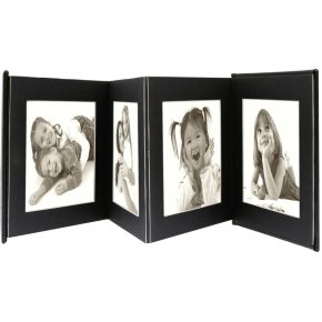 Deknudt Leporello Zwart 8X13X18 Kunstleder 8 Fotos A66Dc2 8Ph deknudt kopen in de aanbieding