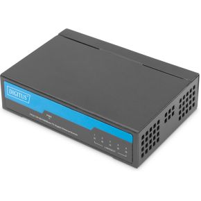 Digitus DN-80202 netwerk- Unmanaged Gigabit Ethernet (10/100/1000) Zwart netwerk switch