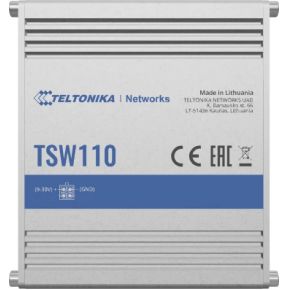 Teltonika TSW110 netwerk- Unmanaged Gigabit Ethernet (10/100/1000) Power over Ethernet (PoE) B netwerk switch