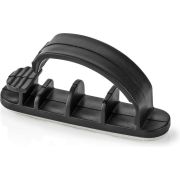 Nedis Kabelmanagement | Kabelclip | Vergrendeld | 3 Stuks | Aantal slots: 3 Sleuven | Maximale kabeldikte: