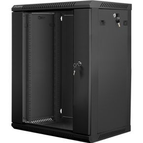 Lanberg WF01-6415-10B rack 15U Wandrek Zwart