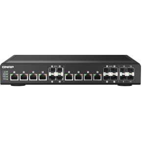 QNAP QSW-IM1200-8C netwerk- Managed L2 Geen Zwart netwerk switch
