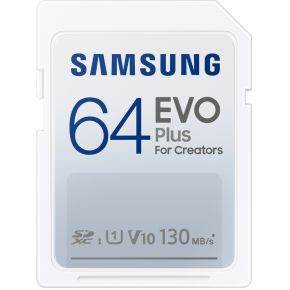 Samsung EVO Plus flashgeheugen 64 GB