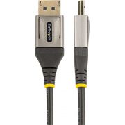StarTech-com-DP14VMM3M-DisplayPort-kabel-3-m-Grijs-Zwart
