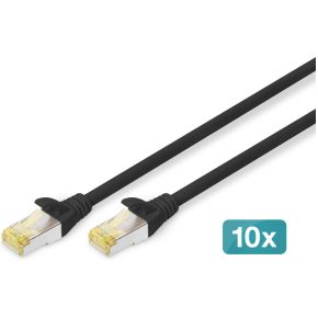 Digitus DN-10-SET-1-B rack 6U Vrijstaande rek Zwart