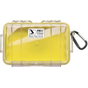 Peli Micro Case 1040 Geeltransparant peli kopen in de aanbieding