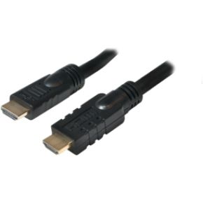 LogiLink CHA0025 HDMI kabel 25 m HDMI Type A (Standaard) Zwart