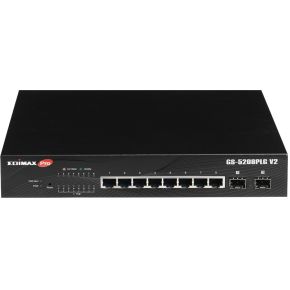 Edimax GS-5208PLG V2 netwerk-switch Managed Gigabit Ethernet (10/100/1000) Power over Ethernet (PoE)