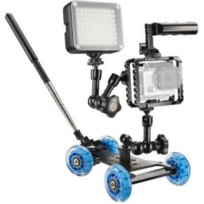 Walimex pro Dolly Action Set voor GoPro - [20204]