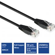ACT-Zwart-2-0-meter-U-UTP-CAT6-patchkabel-met-RJ45-connectoren-Zip-Bag