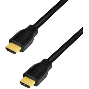 LogiLink CH0101 HDMI kabel 2 m HDMI Type A (Standaard) Zwart