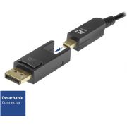 ACT-30-meter-DisplayPort-1-4-Active-Optical-Cable-8K-met-afneembare-connector-DisplayPort-male-Dis