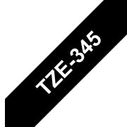 Brother-Printlintcassette-TZE-345-zwart-wit-18-mm