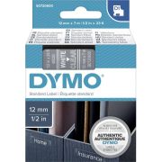 Dymo-D1-Printlint-12-mm-x-7-m-wit-op-transparant-45020