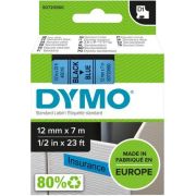 Dymo-D1-Tape-Cassette-12-mm-x-7m-zwart-op-blauw-45016