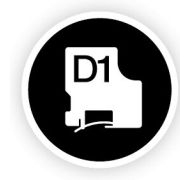 Dymo-D1-Tape-Cassette-12-mm-x-7m-zwart-op-groen-45019