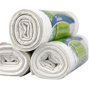 1X25 Secolan Pedaalemmerzakken 20 L Extra Sterk Wit secolan kopen in de aanbieding