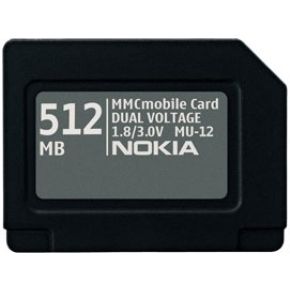 Nokia 512 MB MMCmobile Card MU-12 flashgeheugen 0,5 GB MMC