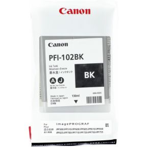 Canon PFI-102 BK Kleur Zwart