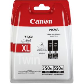 Canon PGI-550 XL PGBK zwart Twin Pack