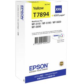 Epson DURABrite Ultra Ink XXL Inktpatroon geel T 7894