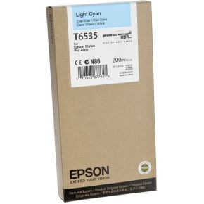 Epson inktpatroon light cyaan T 653 200 ml T 6535