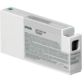 Epson Inktpatroon light licht zwart T 636 700 ml T 6369