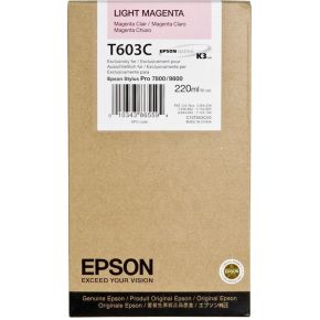 Epson Inktpatroon light magenta T 603 220 ml T 603C