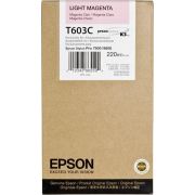 Epson Inktpatroon light magenta T 603 220 ml T 603C